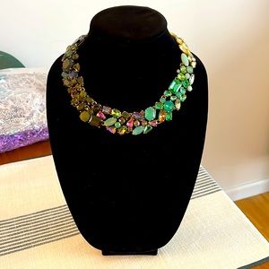 Rare 🔥 J Crew Brûlée Ombré Wreath Necklace and Bracelet Set